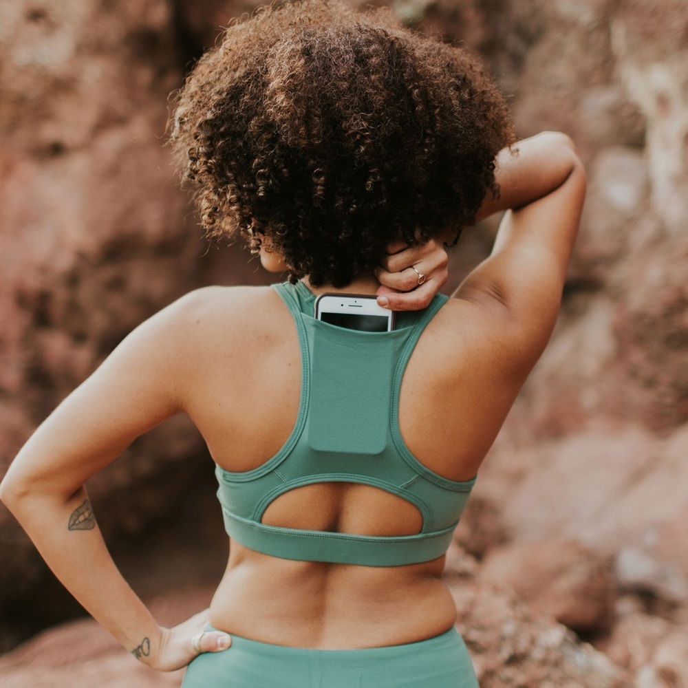 Senita - Sarah Sports Bra with pocket - Forest